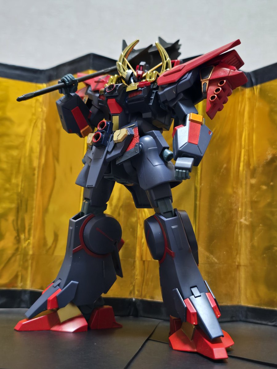 武者サイコガンダム 個人的にはかなりの力作 数多のジャンクパーツを