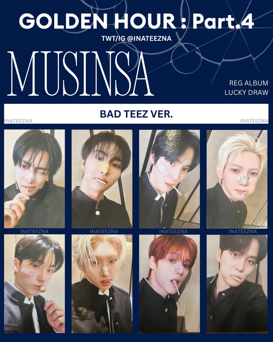 ATEEZ アチズ 共同購入GH4 GOLDEN HOUR Part.4 MUSINSA ラキドロ 不良