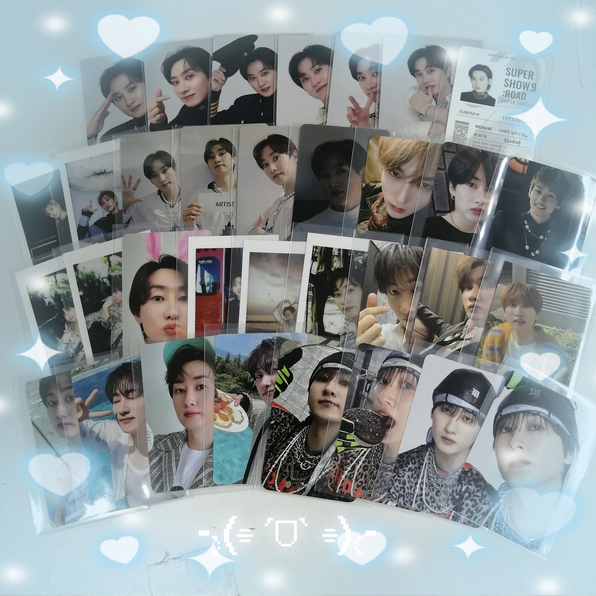 入荷情報】 💙 #SUPERJUNIOR 💙 スジュのウネのトレカが まとまって