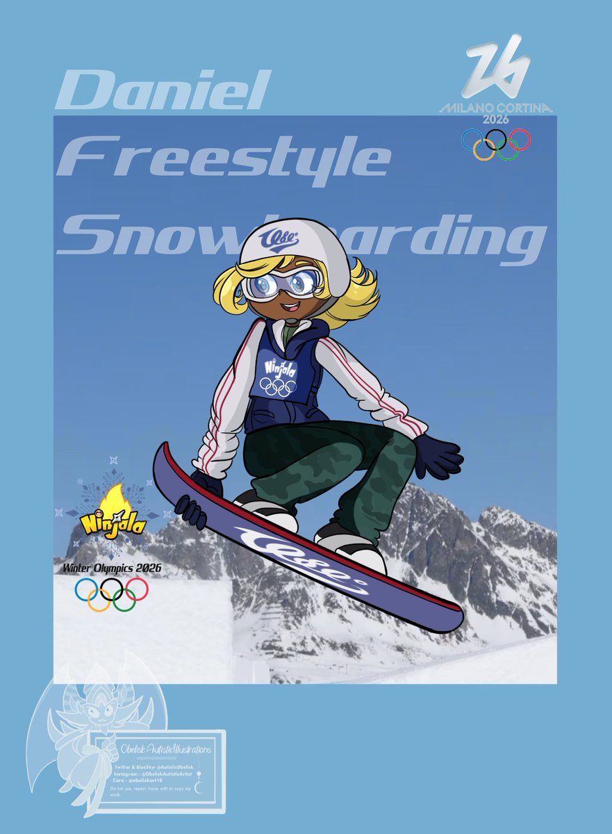 Ninjala Winter Olympics Celebration 2026 🥇 Daniel- Freestyle