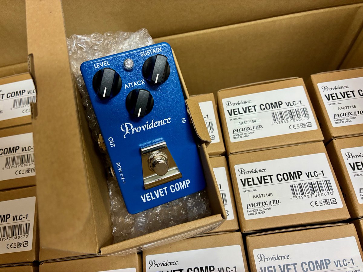 🔥【即戦力コンプ、再入荷】🔥 Providence VELVET COMP VLC-1 入荷しま