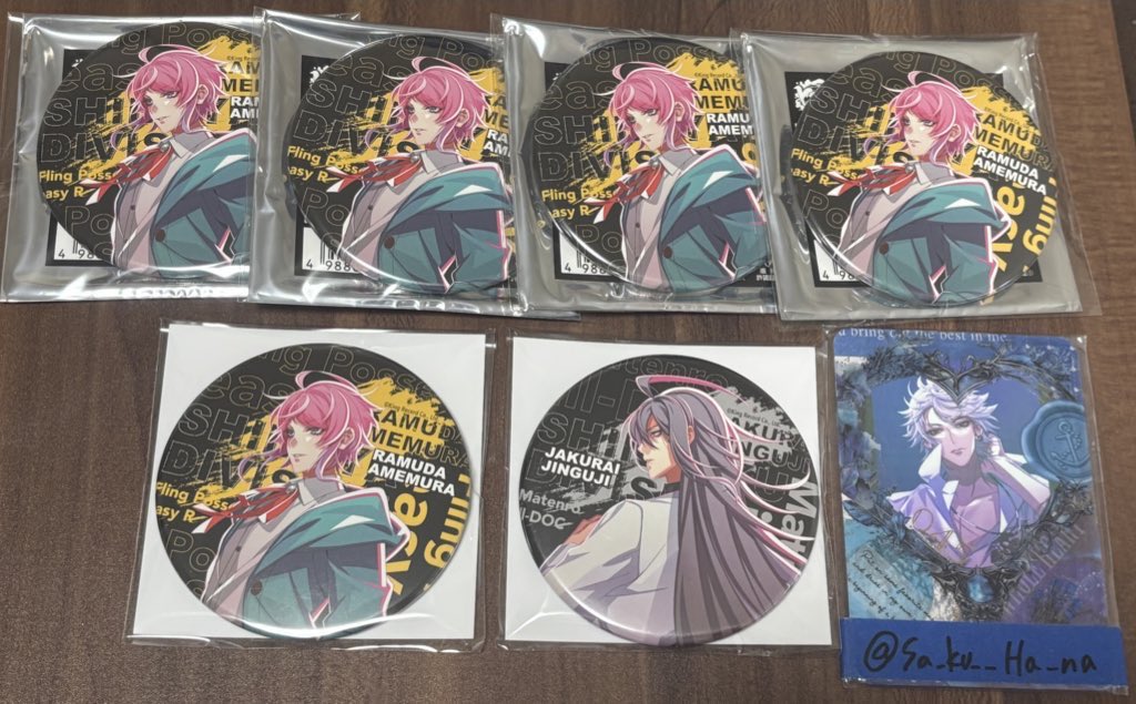 交換】 ヒプノシスマイク ヒプマイ Division Leaders 缶バッジ