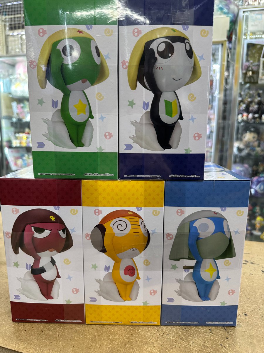 入荷情報】 #ケロロ 『おおきなSOFVIMATES～ケロロ軍曹＆ギロロ伍長