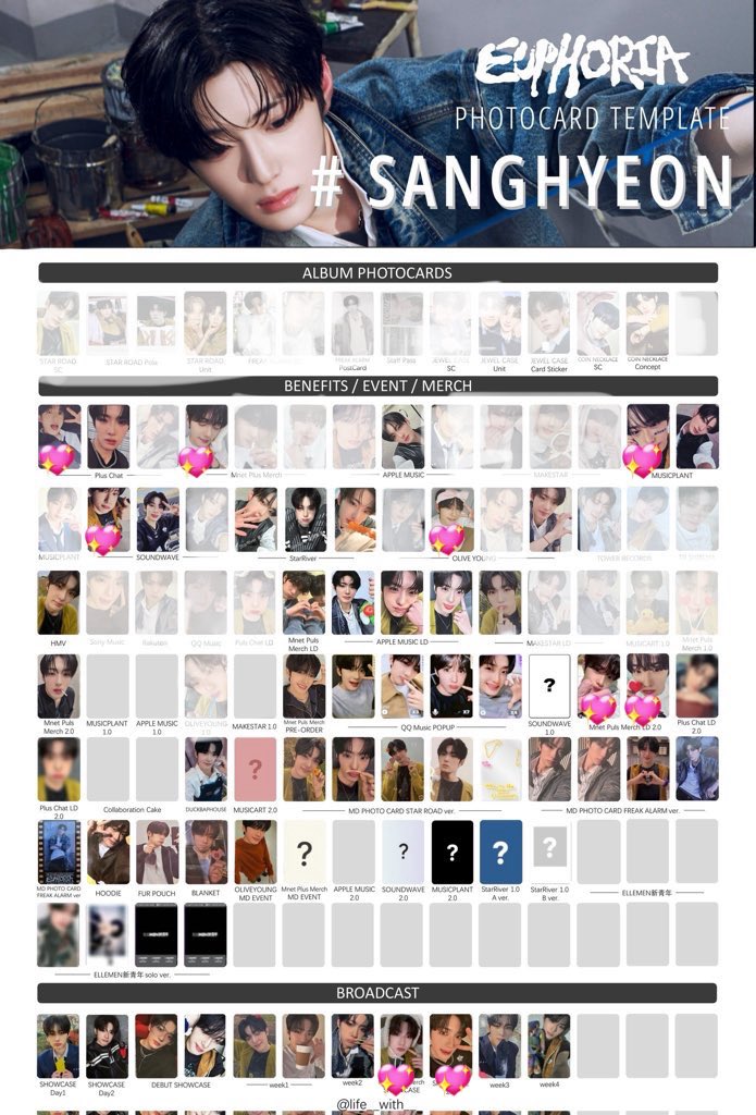 ALPHADRIVEONE EUPHORIA ソニミュ makestar 特典トレカ 交換 ALD1 譲