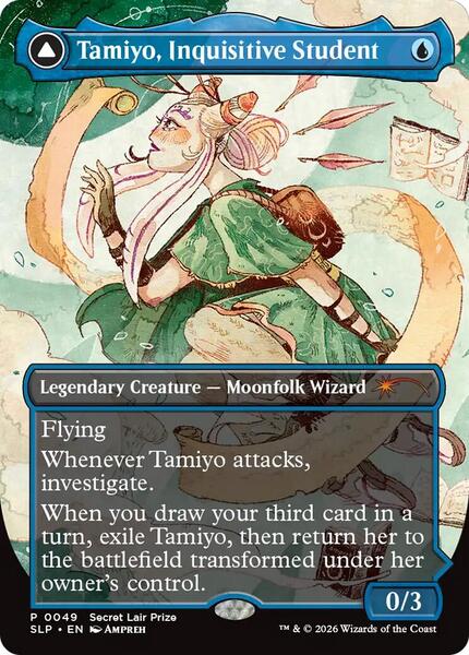 mtgjp 入荷情報】 プロツアー参加プロモ 《知りたがりの学徒、タミヨウ