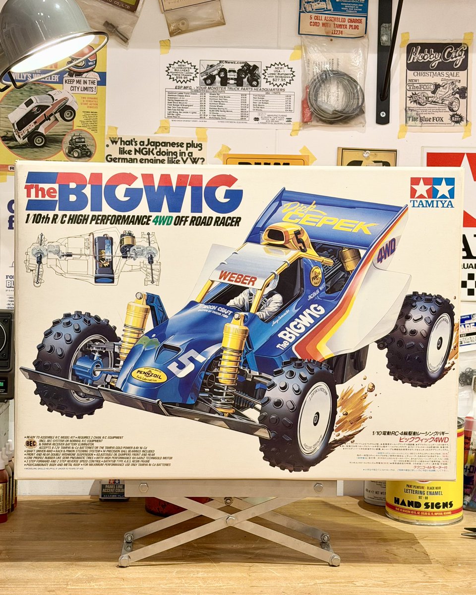 予約情報】 タミヤ 1/10RC ビッグウィッグ (2017) 組み立てキット