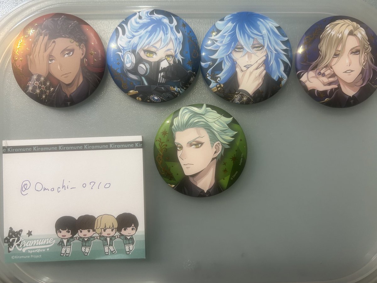 ツイステッドワンダーランド ツイステ ブレイジングジュエル 缶バッジ