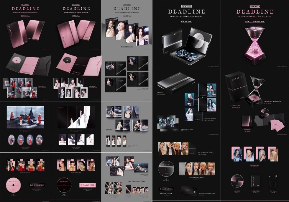 🤍🤍🤍 BLACKPINK [DEADLINE] 🤍🤍🤍 ▷🇰🇷 店舗特典  店舗追加