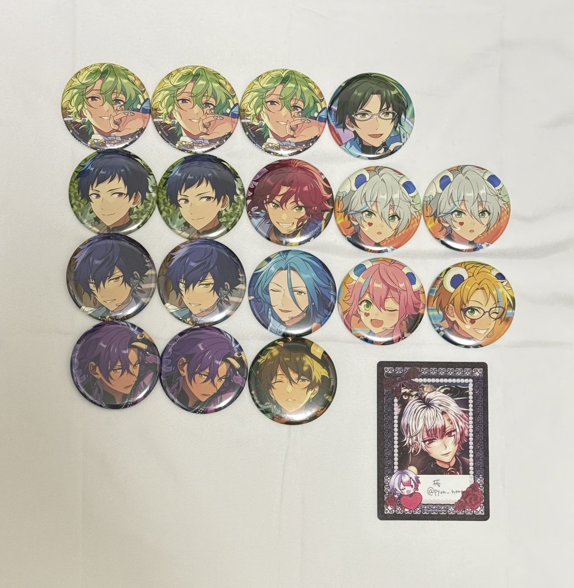 交換】あんさんぶるスターズ コレクション缶バッジ 2025 Nov Idol Side