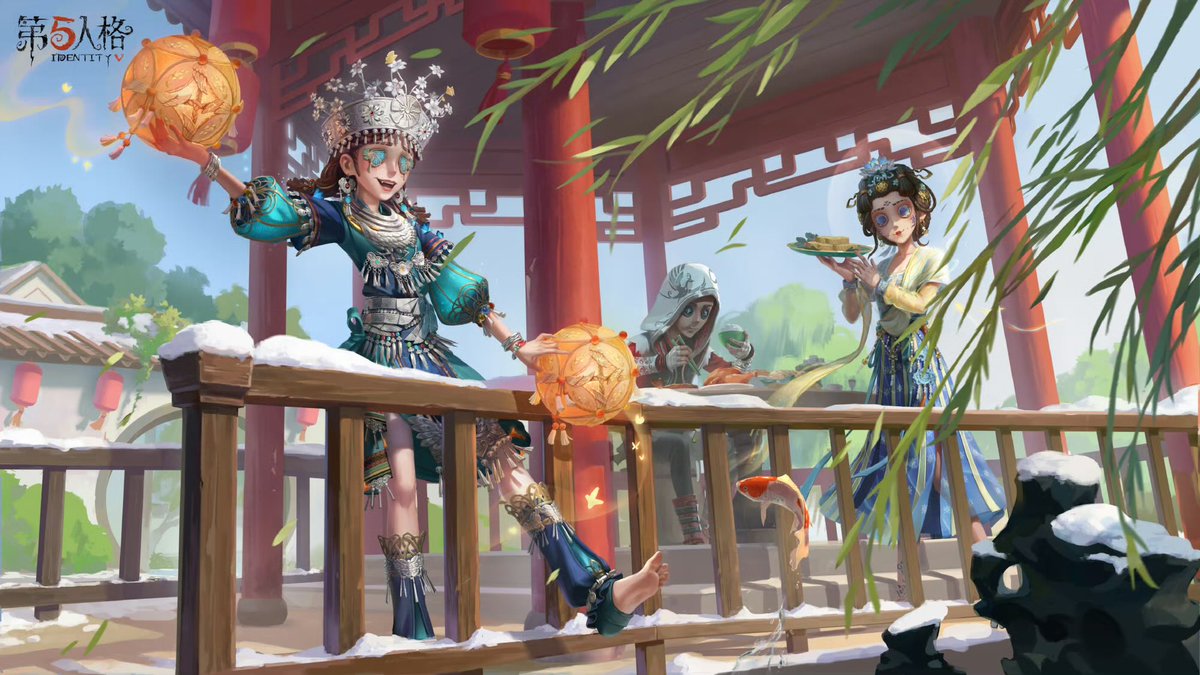 旧正月テーマイラスト】