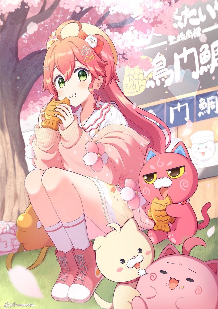 さくらみこ🌸初絵本『みこぴーとおおきなさくらのき』予約受付中