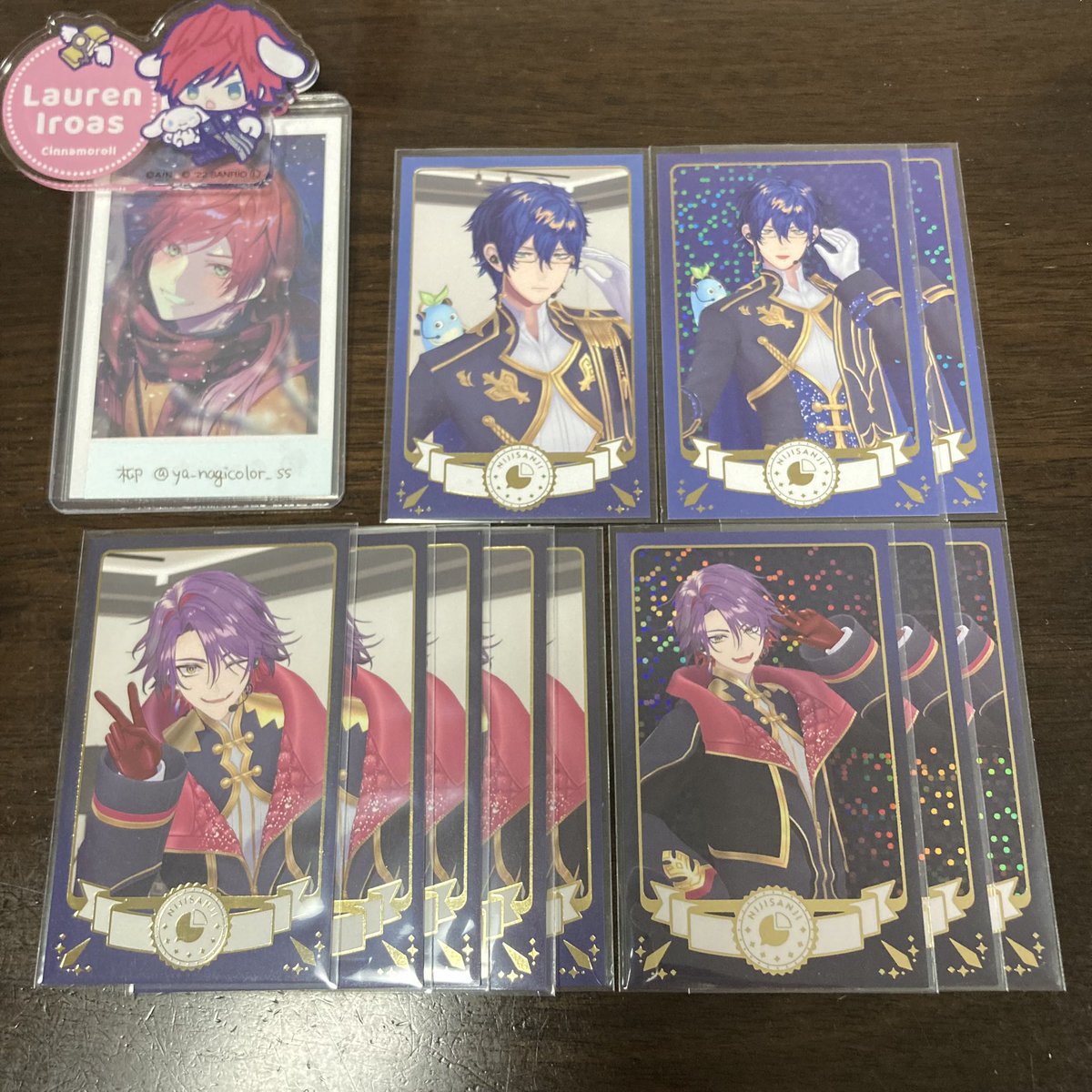 交換】にじさんじ チェキ 5周年 6周年 7周年 エデン組 ウィンター