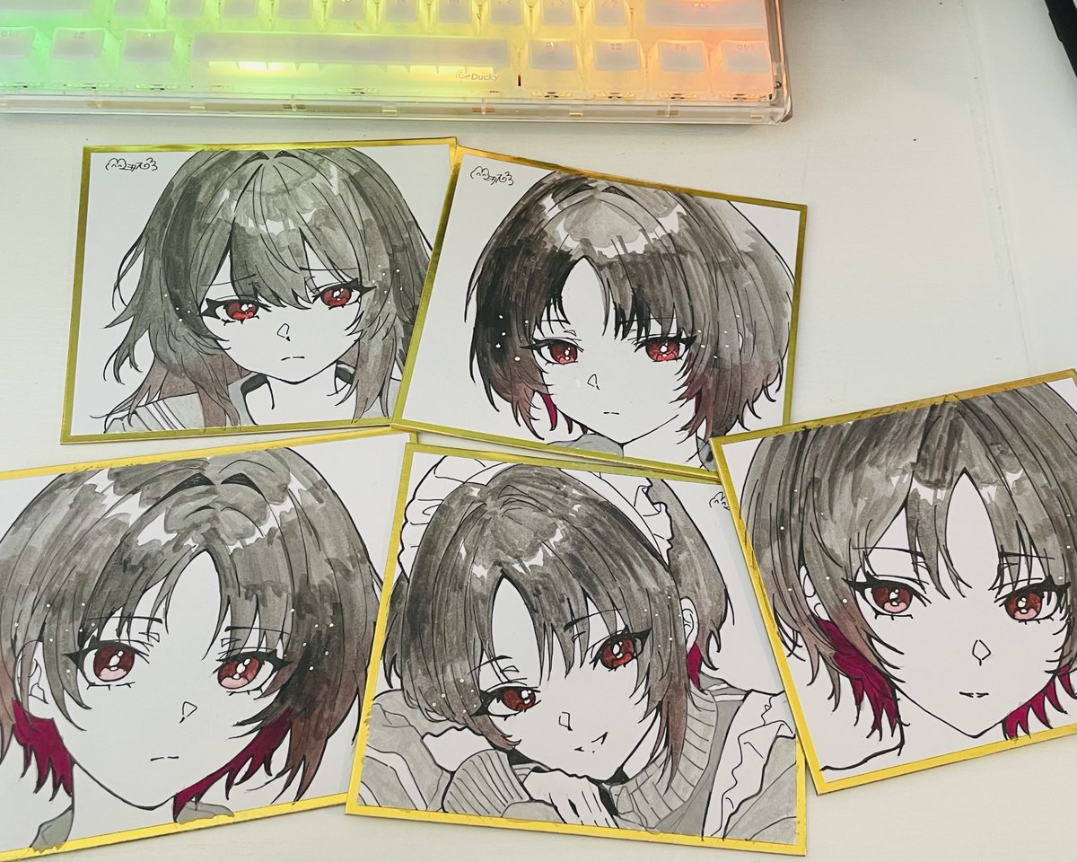 VGGC11th 手書きミニ色紙もちょっとだけご用意させていただきました！