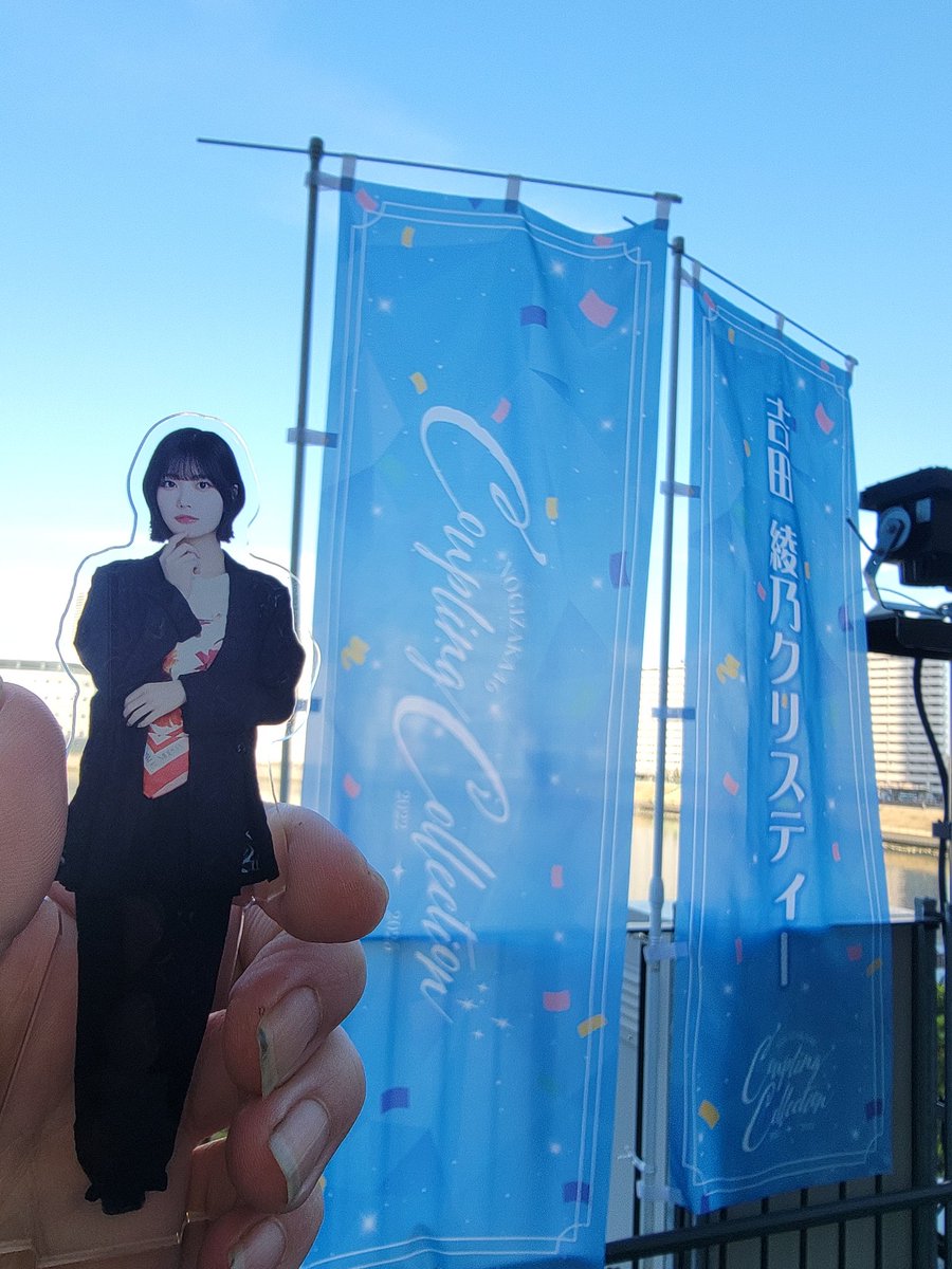 アルノちゃんのスタンプアクスタとタオル買いました🐱 #乃木のカプコレ