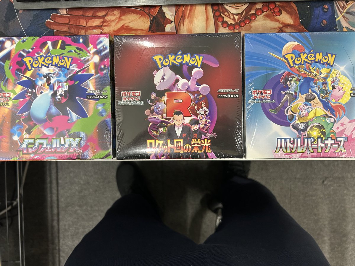 インフェルノ 14,500円 ロケット団の栄光 16,500円 バトルパートナーズ