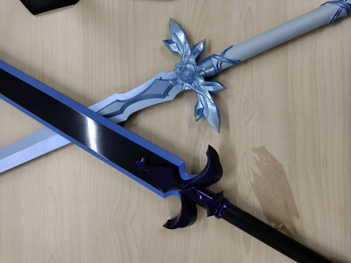 プレミアムバンダイ限定 1/1 PROPLICA 青薔薇の剣 PROPLICA 夜空の剣