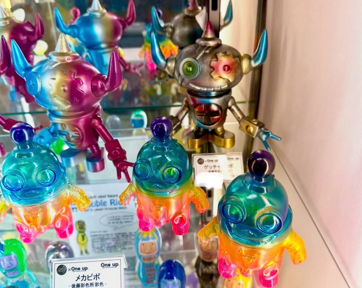 今日One upさんでお迎えした子！ 後藤彩色所さん彩色のゲッチャリロボ