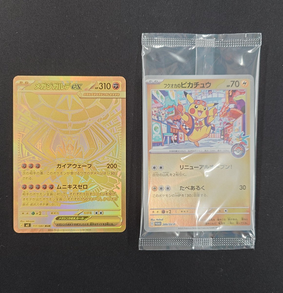 メガジガルデご購入いただきました✨ フクオカのピカチュウは在庫ご