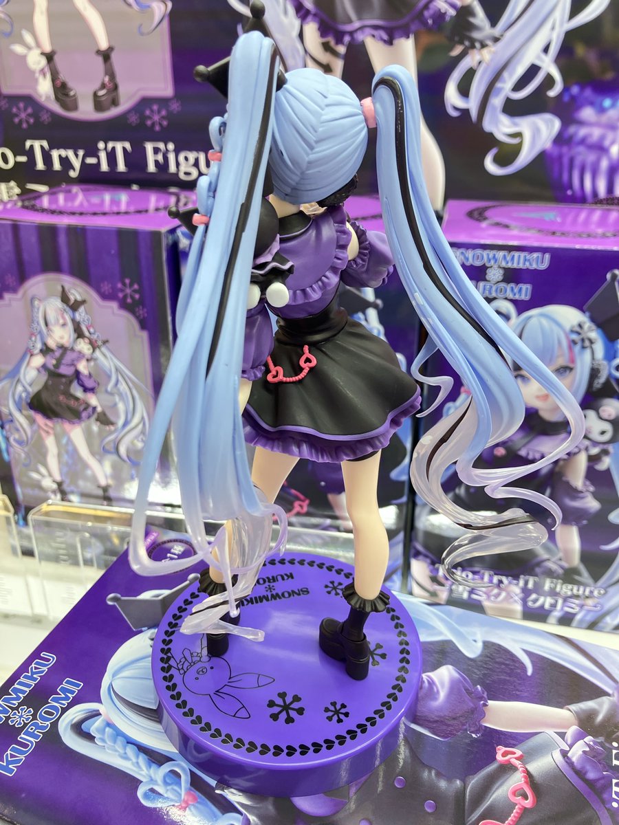 プライズ】 『 #雪ミク×クロミ Trio-Try-iT Figureー #雪ミク