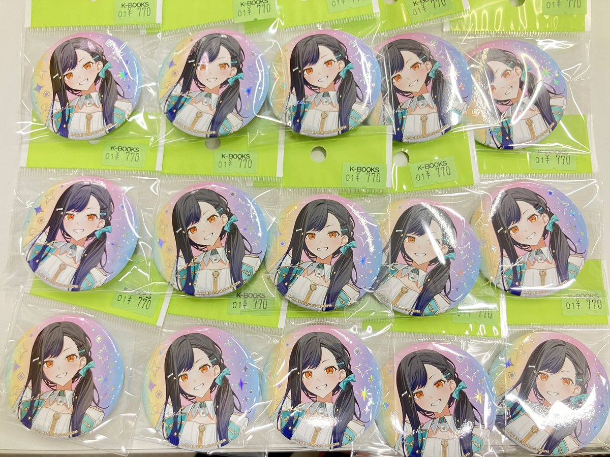 入荷情報】 プロジェクトセカイ プロセカ 5周年感謝祭 箔押し缶バッジ