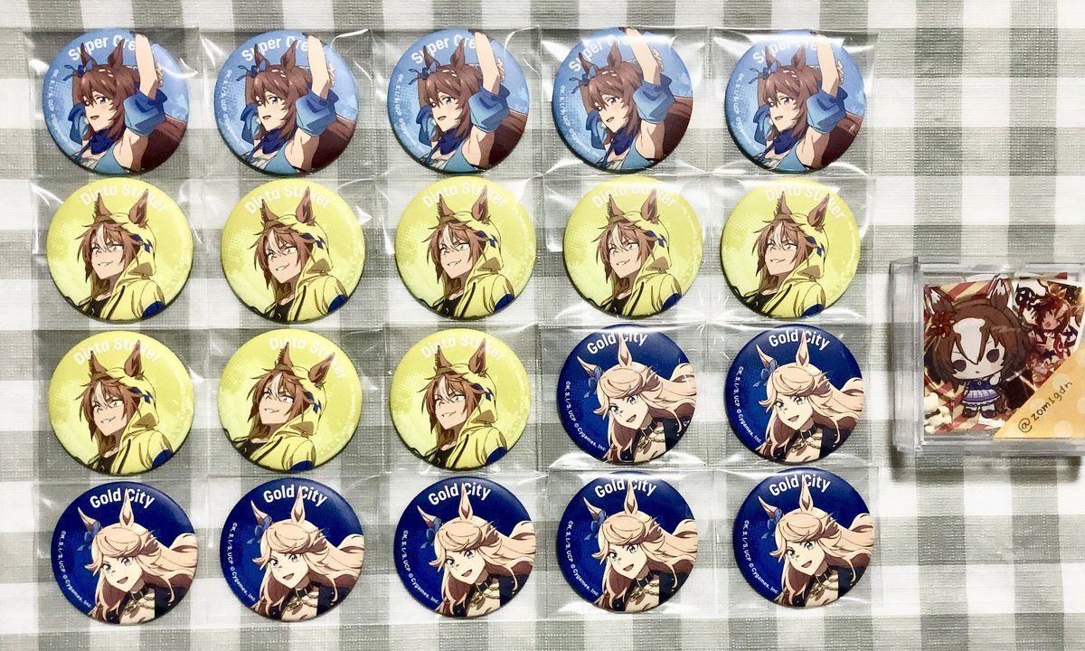 郵送交換】ウマ娘シンデレラグレイ EXHIBITION 怪物の蹄跡展 シングレ