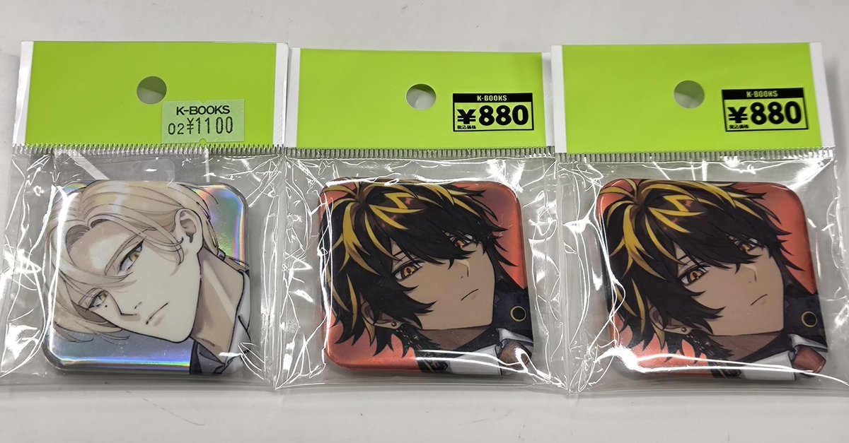 入荷情報】 刀剣乱舞 とうらぶ 大本丸博2025 スクエア缶バッジ 火車切