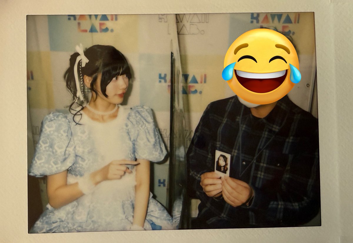 2.21 大特典会 ベルサール汐留 奥田彩友④🐟💙 違うメンバーのチェキを