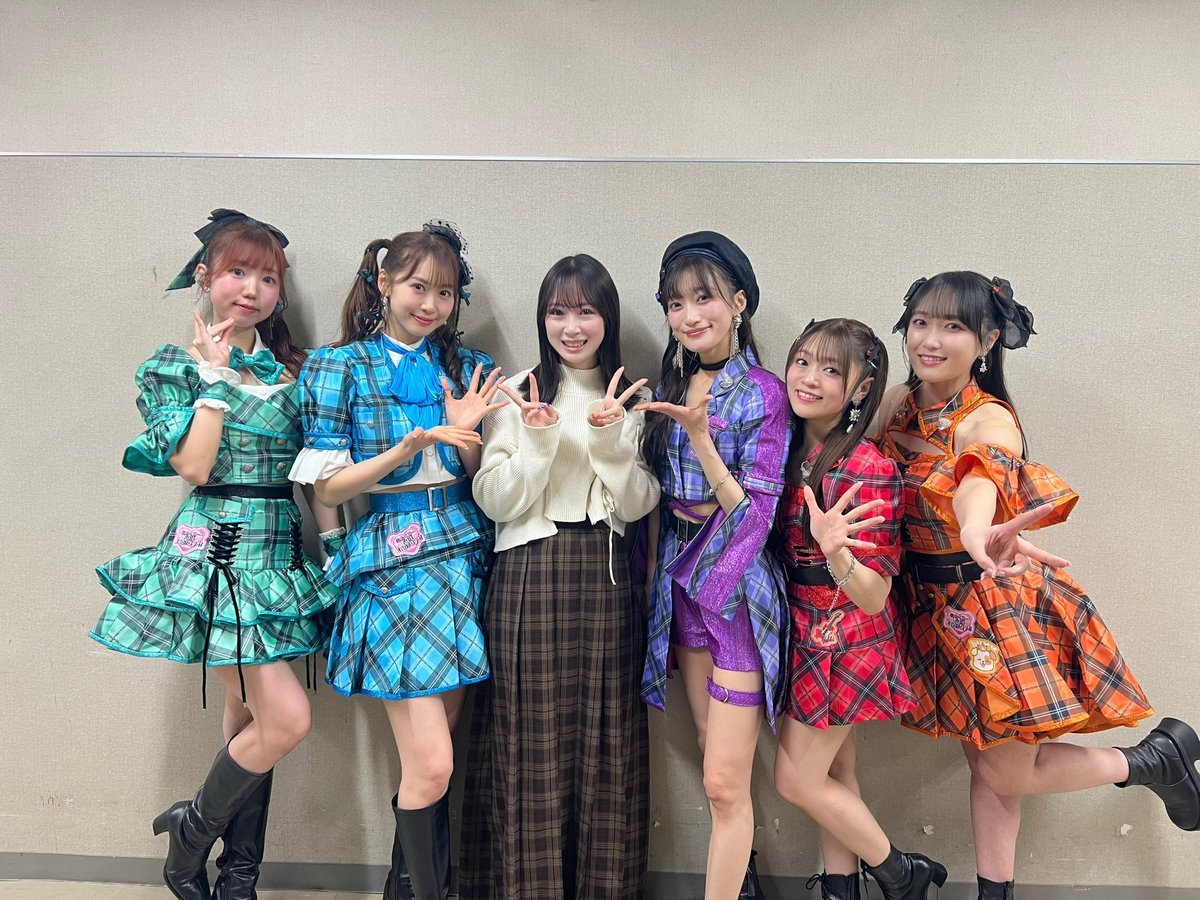 観に行ってきた☺️♡ みーんな可愛かった‼︎幸 久々にみんなと写真