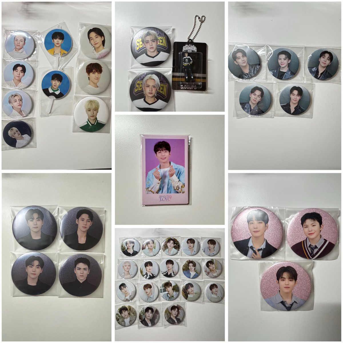 🎀SEVENTEEN セブチ 交換 缶バッジ グッズ カフェ 特典 ꒰求꒱ミンハオ