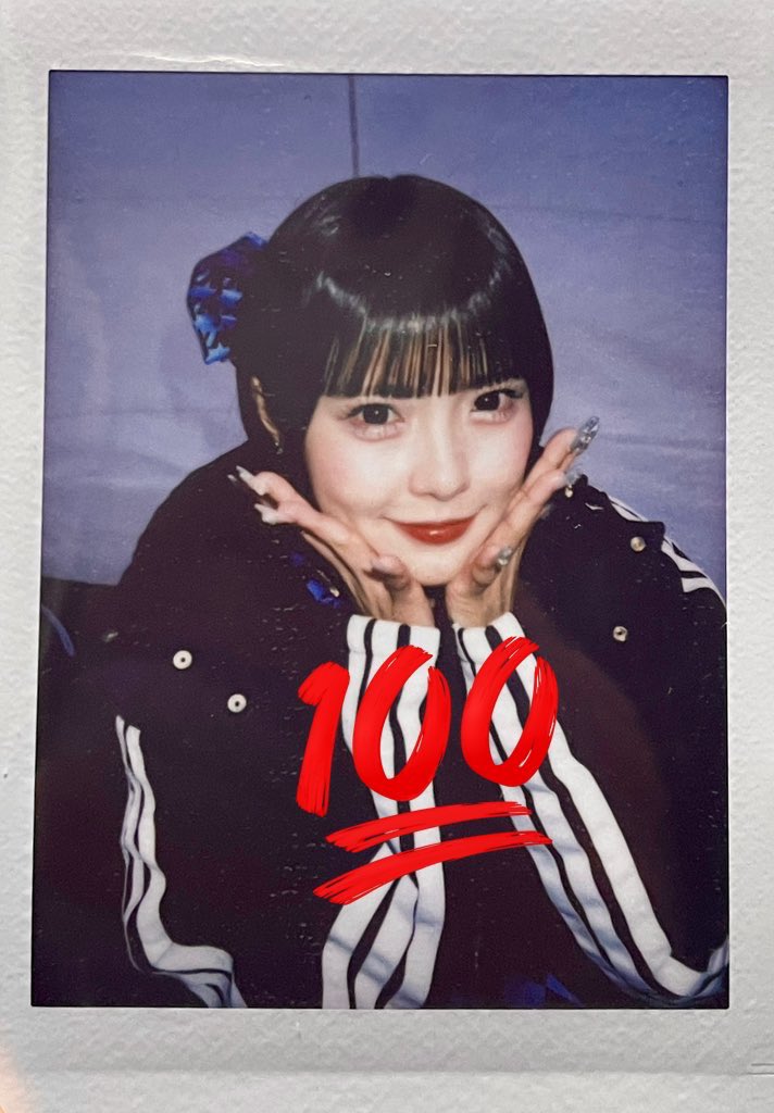 福山梨乃 #きゃんちゅー 初めましてチェキ 可愛くて聡明なりのまる