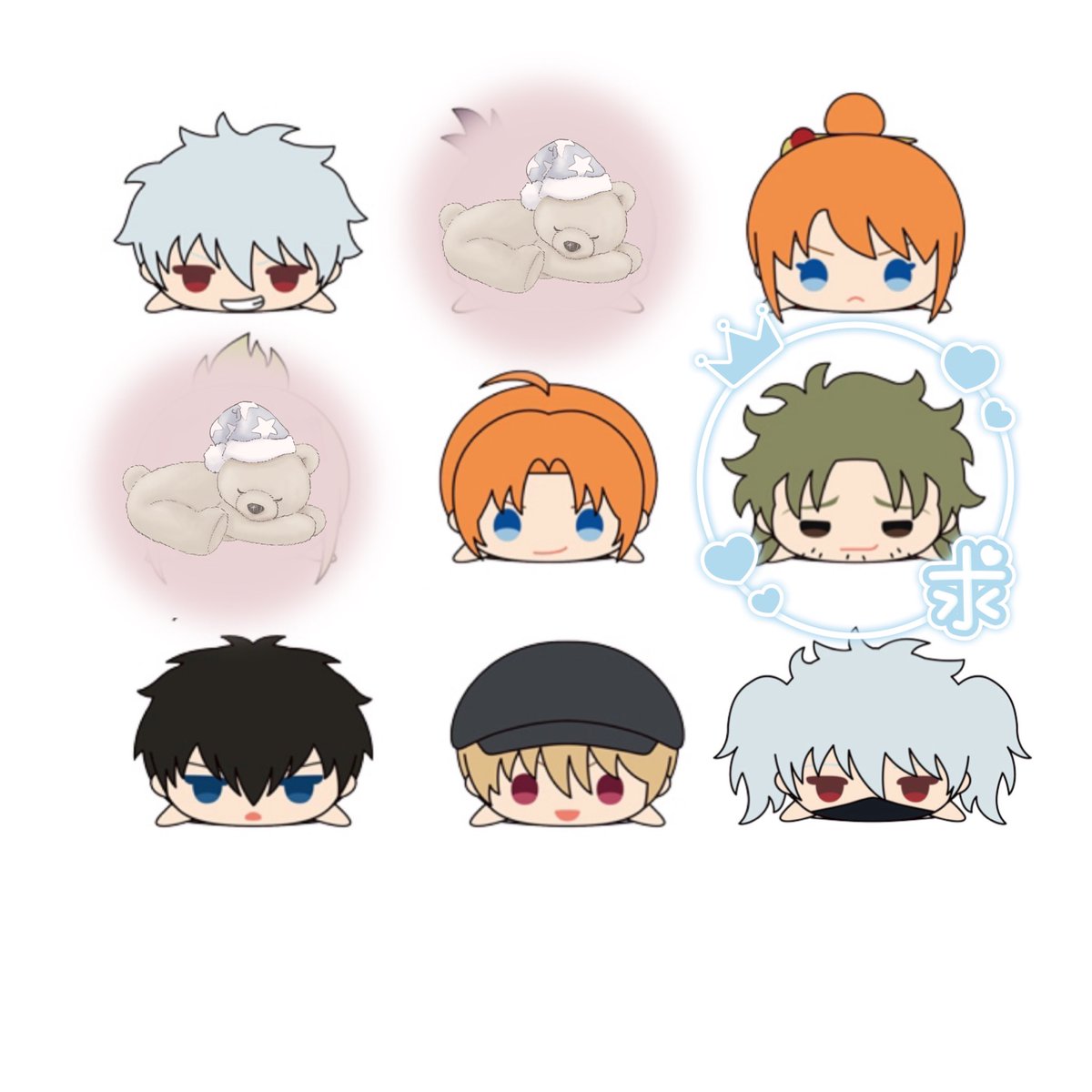 交換譲渡】もちもちマスコット新劇場版 銀魂 吉原大炎上 もちマス 譲