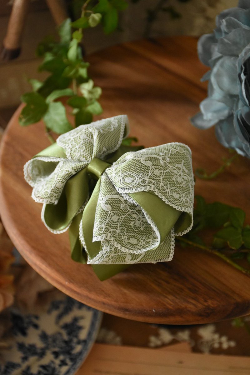 蝶々がついたかのような🦋 フェアリーパピヨンバンスクリップ