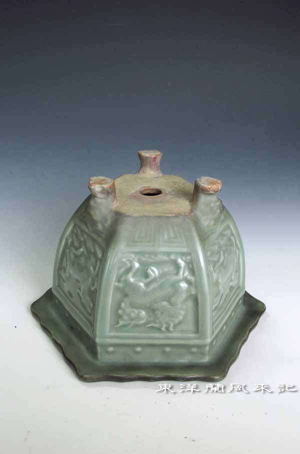 東洋蘭鉢「三田青磁鉢」 No.464 : 風来記 東洋蘭風来記 春蘭 中国春蘭