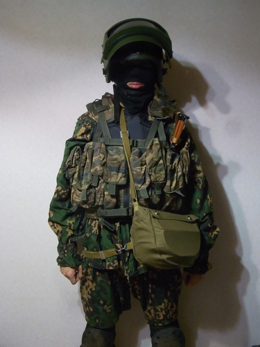 SSO製パルチザンスーツ : 蒼い月夜の下ダラダラと