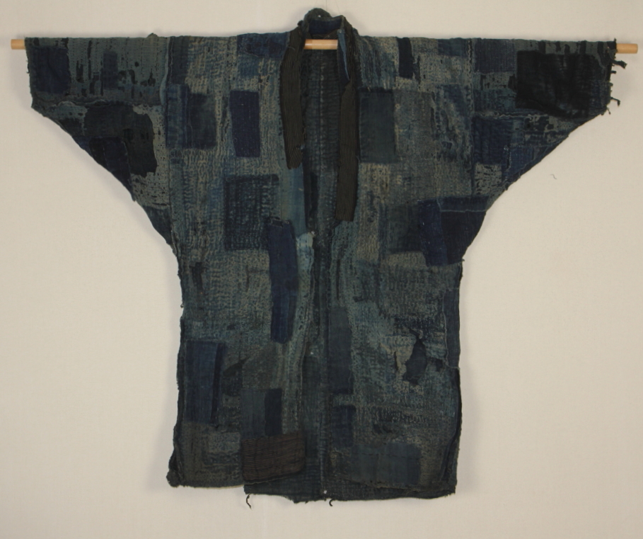 古布 木綿 刺し子 襤褸2 Japanese Antique Textile Boro : 京都から