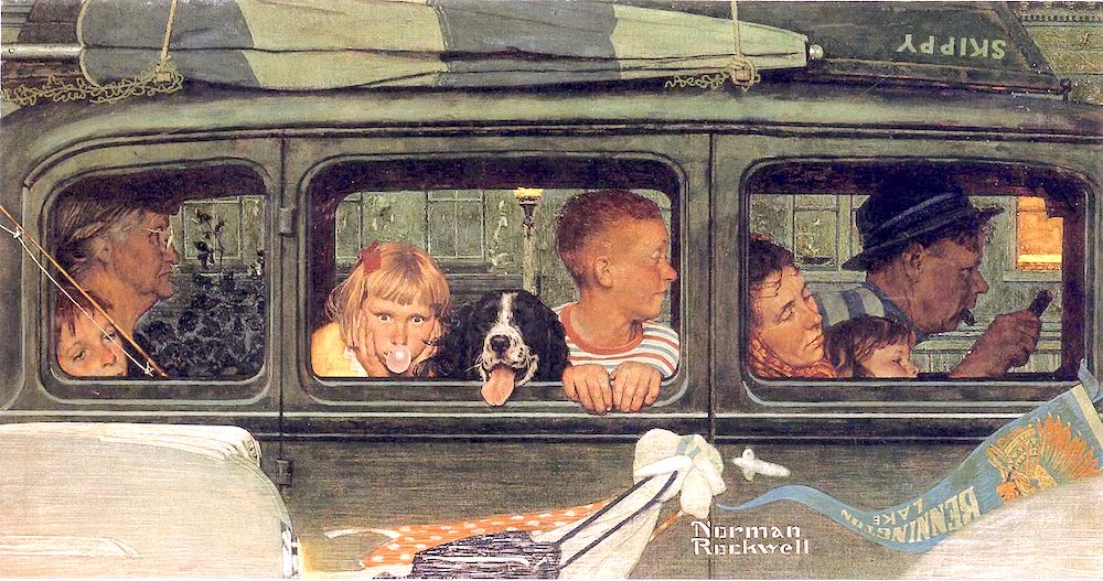 ノーマン・ロックウェルの｢陽気な日曜日｣