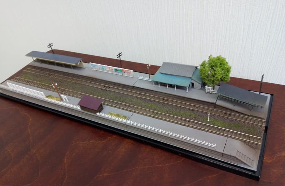 NｹﾞｰｼﾞNEWジオラマ「ローカル線の交換駅」 : e-stationショップブログ