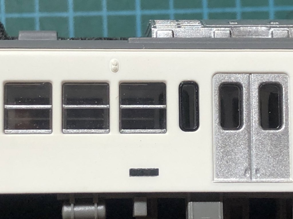 Nゲージ加工]西武新101系ワンマン車白色 その3 : MY模型工房