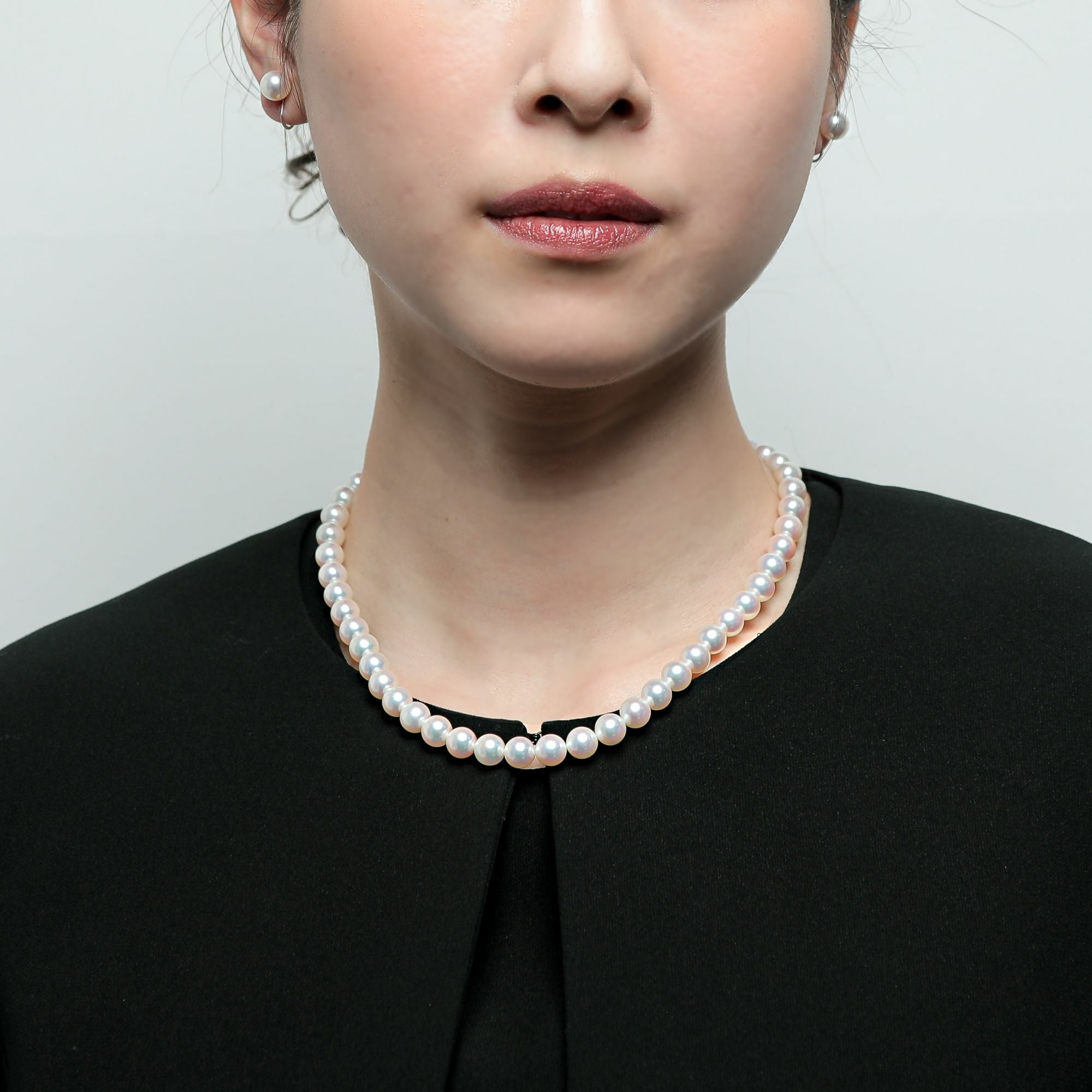 WEB限定】あこや真珠 ネックレスセット 8.0-8.5mm -Superior- | 8.0-9.0mm