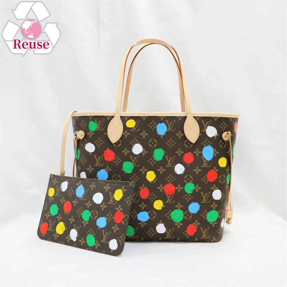 LV×YK ネヴァーフル MM」M46468「ヴィトン×草間彌生」PUMPKIN