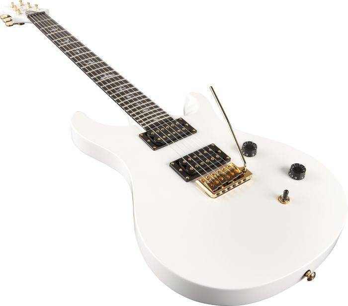 PRS SE Dave Navarro Signature Electric Guitar Jet White - Music