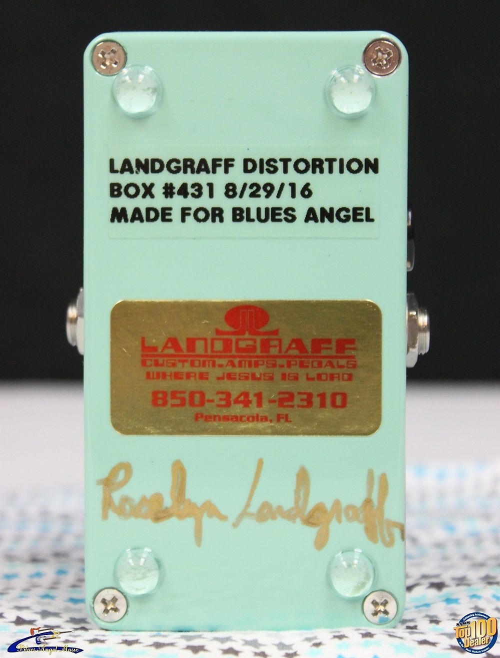 John Landgraff Distortion Box Pedal No.431 - Music Boulevard