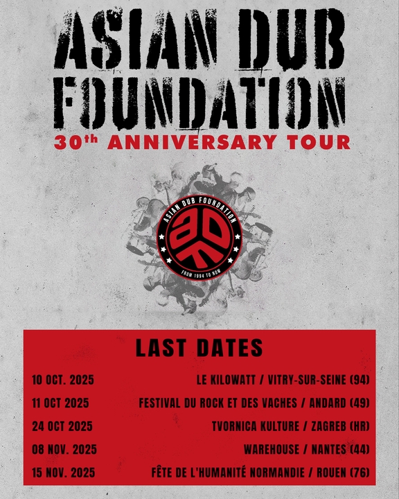 Asian Dub Foundation Concerts & Live Tour Dates: 2026-2027 Tickets