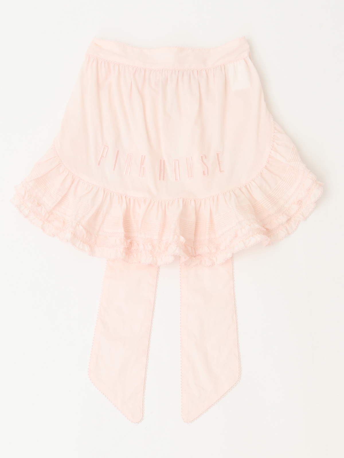 ロゴ刺繍エプロン｜ピンクハウスオフィシャルオンラインストア｜PINK