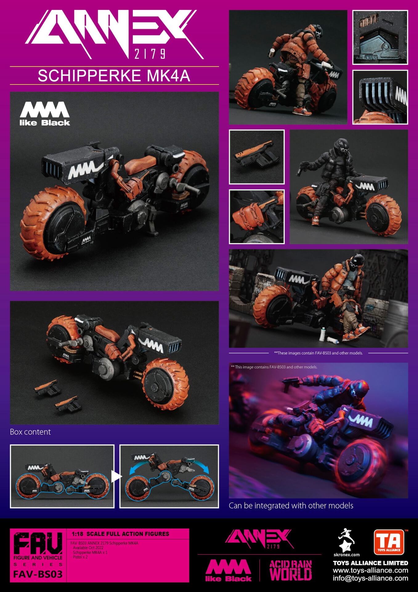 SOLD OUT-ACID RAIN x AAAA like Black x ANNEX 2179 FAV-BS03