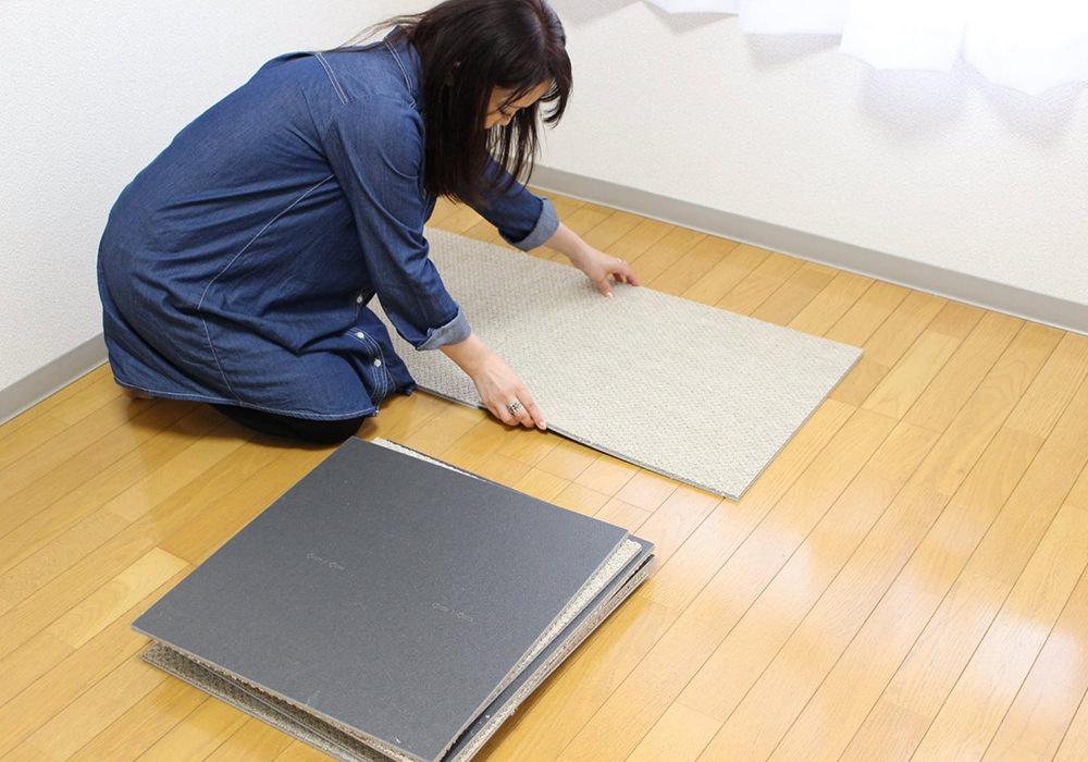 防音タイルカーペット 静床ライト【賃貸OK・LL-40】