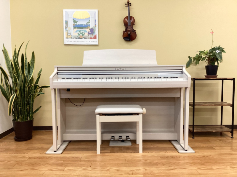カワイ CA48A プレミアムホワイトメープル調 中古 2018年製 KAWAI CA