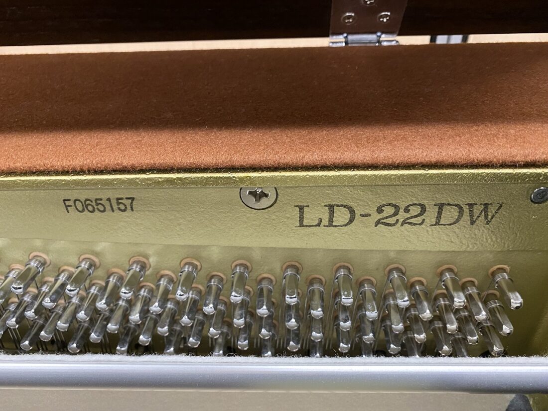 中古》LD-22DW カワイアップライトピアノ | ご成約済み商品 | 大阪