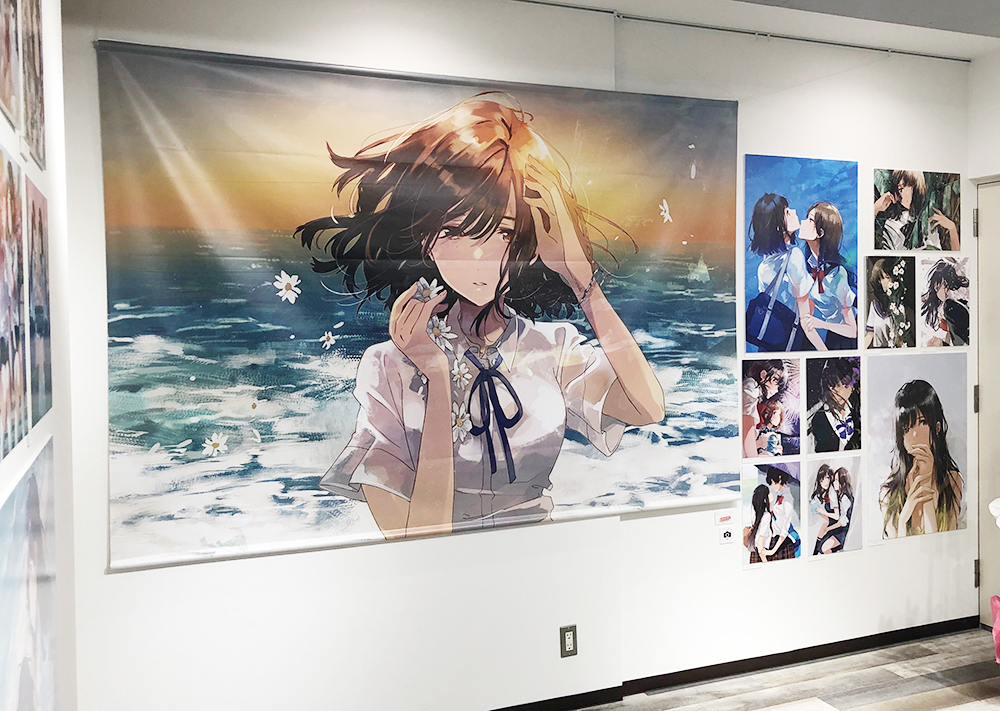 フライ初個展「Marguerite」開催レポート | pixiv WAEN GALLERY