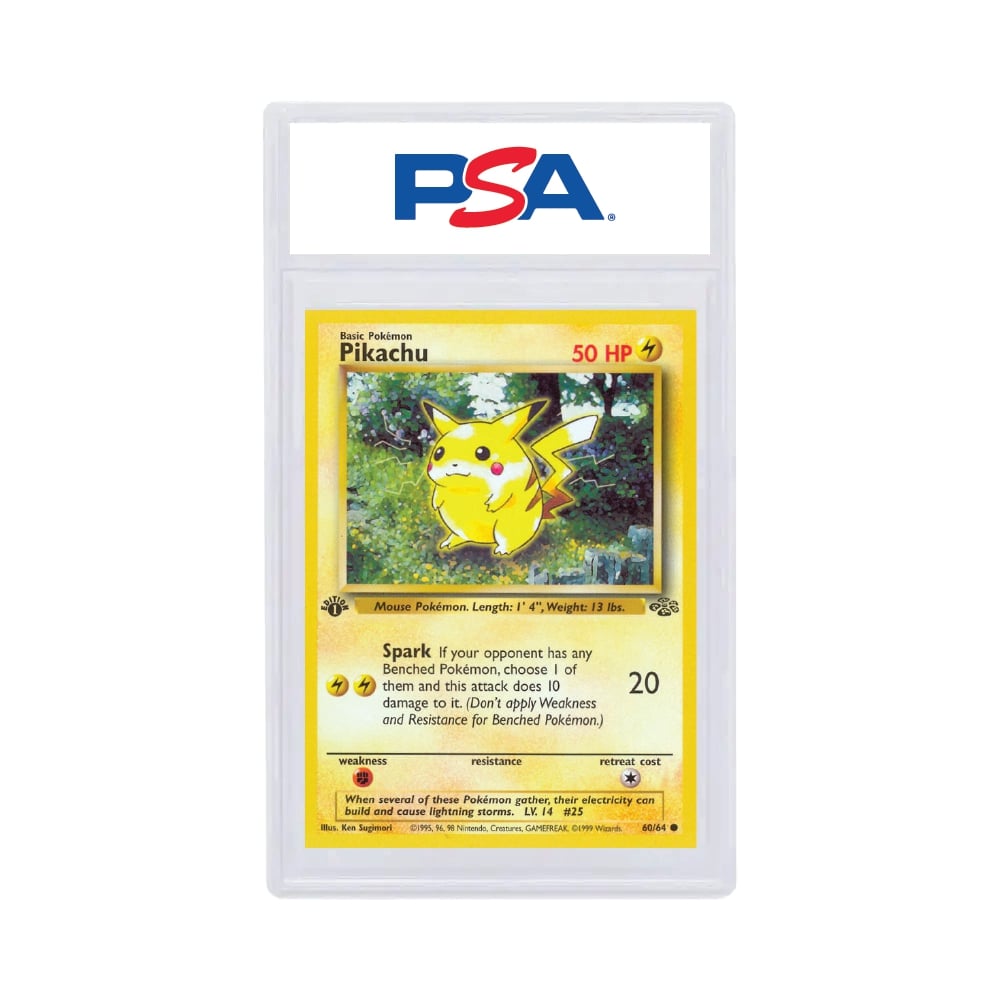 1999 Pokémon Jungle Pikachu 1st Edition PSA 9 – PokePower